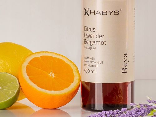 OLEJEK DO MASAŻU REYA CYTRUS 500 ML UJĘDRNIA NAWILŻA WITAMINA E HABYS na Arena.pl