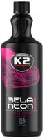 K2 Bela NEON Pro 1L - różowa aktywna piana truskawkowa do mycia auta