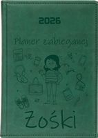 KALENDARZ A5 2026 PLANER GRAWER PERSONALIZOWANY DUŻO WZORÓW + IMIĘ