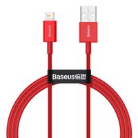 Superior kabel przewód do Iphone USB - Lightning 2.4A 1m czerwony