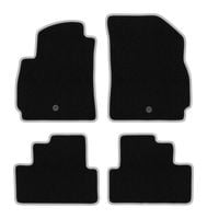 Dywaniki welurowe CARLUX-SILVER czarne do Chevrolet Orlando I (2010-2018)