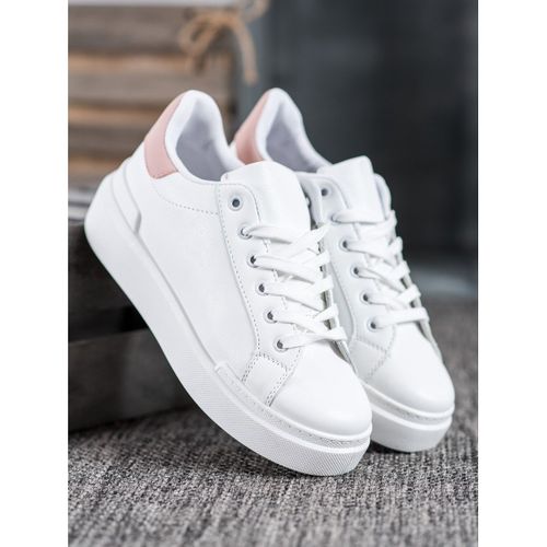 Białe Sneakersy Na Platformie r.39 na Arena.pl