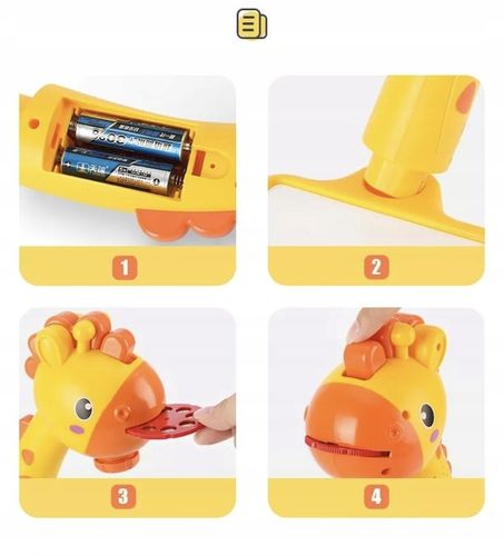 PROJEKTOR TABLICA RZUTNIK DO RYSOWANIA MAZAKI KREATYWNA ZABAWA ŻYRAFA na Arena.pl