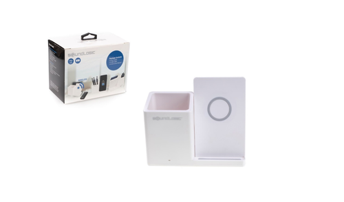 Organizer na długopisy z ładowarką biały na Arena.pl