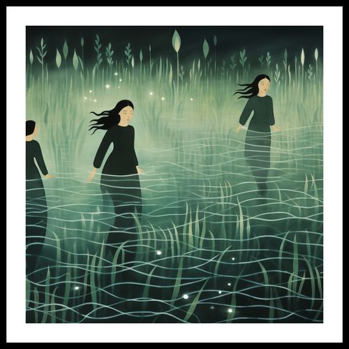 Plakat 70x70cm Pośród Ciszy na Arena.pl