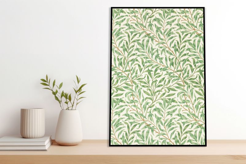 Plakat 40x60cm Willow Pattern 2, Morris Vintage do Salonu zdjęcie 6