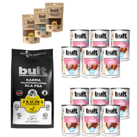 BULT JUNIOR sucha i mokra karma dla psa Mix Smaków 8,16kg + Przysmaki