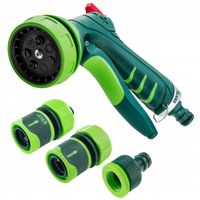 Zestaw - pistolet zraszający, złączki VERTO 15G713