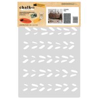 Szablon do stylizacji i dekoracji mebli Chalk-it 704 GRASS