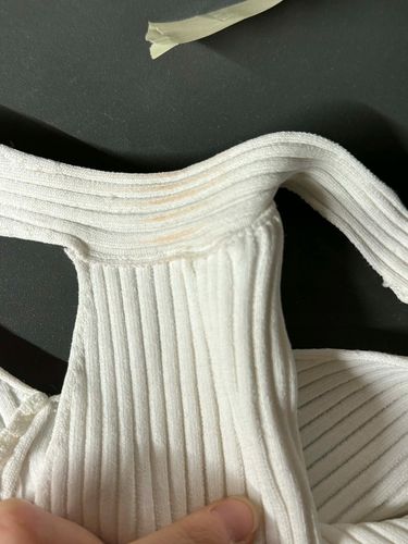 Sukienka DAVID KOMA biały XS na Arena.pl