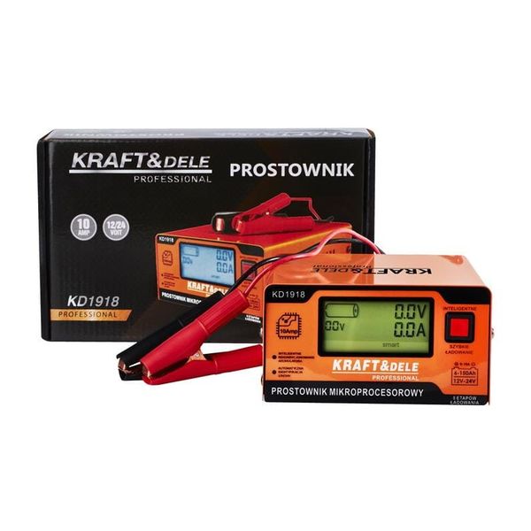 prostownik mikroprocesorowy 10amp 12/24v zdjęcie 2
