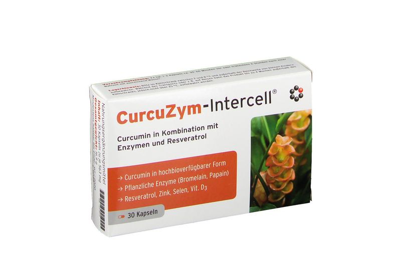 INTERCELL PHARMA CurcuZym-Intercell (30 kaps.) zdjęcie 1