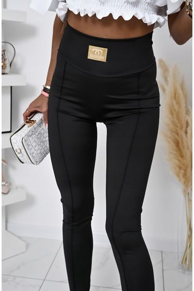 ELEGANCKIE SOPASOWANE LEGGINSY Z ZAMKIEM LAURE! WZ.2 zdjęcie 3