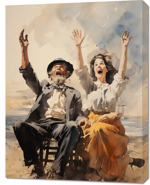 Obraz 70x90cm Chwile Radości zdjęcie 1