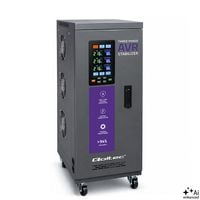 Qoltec Stabilizator AVR 3F 10kVA Serwo LCD