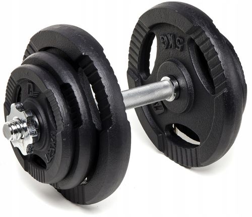 HANTLE Żeliwne 40kg 2szt x20kg gryfi zestaw na Arena.pl