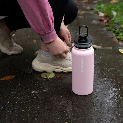 Kubek Termiczny Termos na Herbatę Bidon Butelka Termiczna Stalowa 1l na Arena.pl