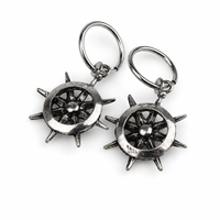 Mystra Of Waterdeep | 8 cm | Metal Enamel | Gaming Earrings | Baldur’s Gate