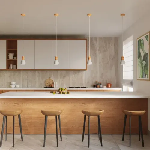 Lampa wisząca QUBIC szara na Arena.pl