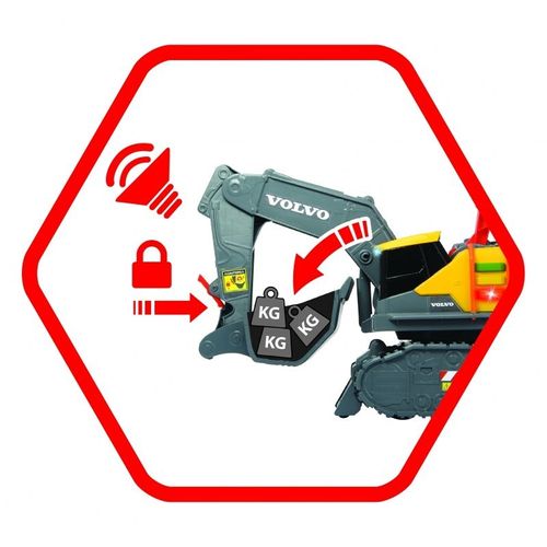DICKIE Construction Koparka Volvo 30 cm na Arena.pl