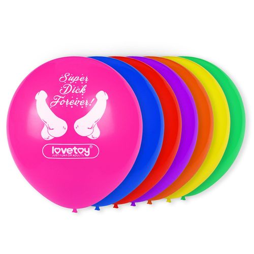 Super Dick Forever Bachelorette Balloons(Pack Of 7) na Arena.pl
