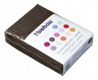 Prześcieradło frotte z gumką 180x200 Bielbaw Greno brązowe