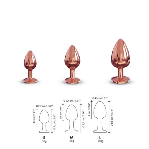 Dorcel Diamond Plug Rose Gold L na Arena.pl