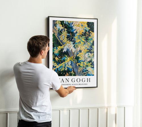 Plakat cyfrowy do wydruku van gogh na Arena.pl