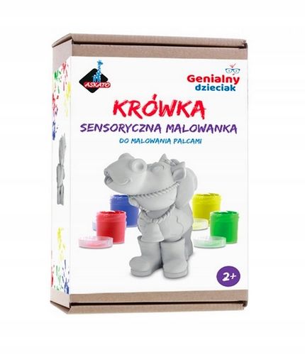 genialny dziec.malowanka do mal.palcami-krówka na Arena.pl