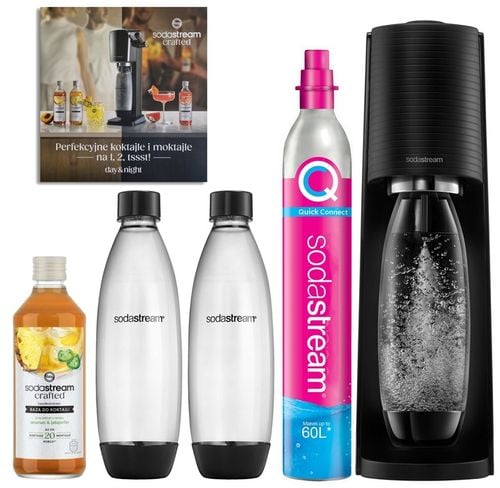 ZESTAW Saturator do wody gazowanej SodaStream Terra butelki baza na Arena.pl