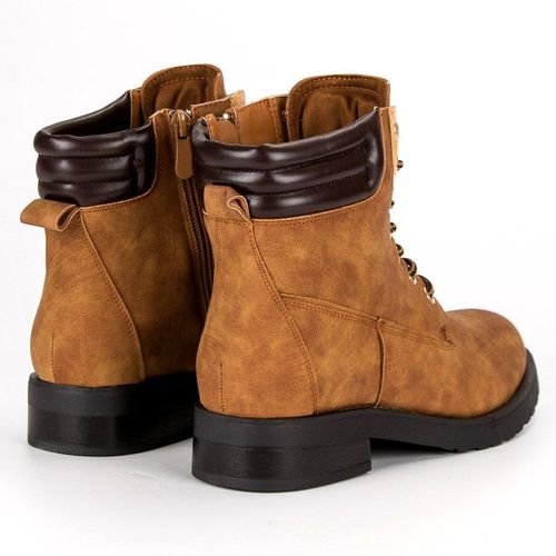 Brązowe traperki r.39 na Arena.pl