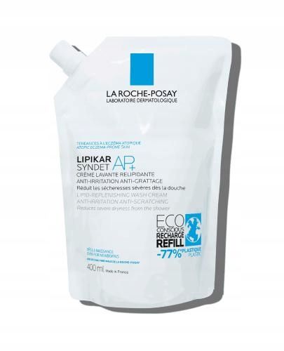 La Roche-Posay Lipikar Refill Syndet AP+ 400 ml na Arena.pl