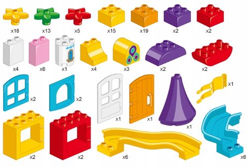 KLOCKI KONSTRUKCYJNE NAJLEPSZY PREZENT DLA 3 4 5 6 7 8 LATKA ZESTAW 209 EL. na Arena.pl