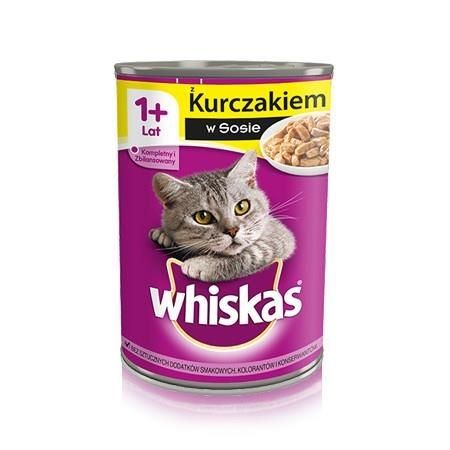 WHISKAS Kurczak 24x400g Puszka karma dla kotów na Arena.pl