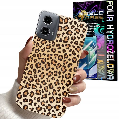 ETUI DO MOTOROLA MOTO G34 5G - PANTERKA WZORKI MODNE WZORY + FOLIA na Arena.pl