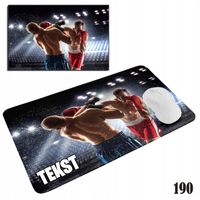 PODKŁADKA POD MYSZKĘ MYSZ WZORY DO WYBORU - MMA BOKS SZTUKI WALKI 29x36cm