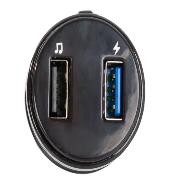 Transmiter fm mp3 bluetooth 2x usb audio ładowarka do samochodu zdjęcie 4