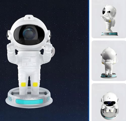 PROJEKTOR GWIAZD LAMPKA NOCNA LED RZUTNIK NIEBA ASTRONAUTA GENERACJA 3.0 na Arena.pl