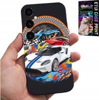ETUI DO SAMSUNG GALAXY A14 5G - SPORTOWE SAMOCHODY, WYŚCIGI CASE + SZKŁO
