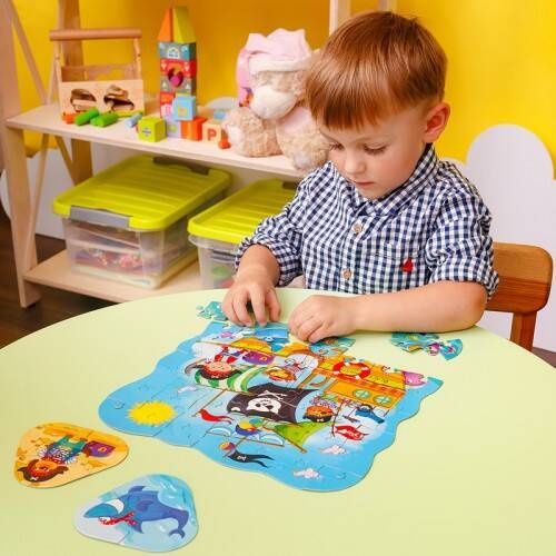 Mini Gra Edukacyjna Piraci 49 El. Dla Dzieci Rk1140-04 na Arena.pl