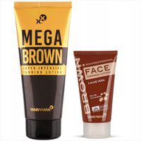 Tannymaxx Mega Brown przyspieszacz opalania + krem