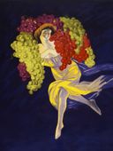 Plakat 60x80cm Cognac Gautier Frères France, Cappiello Vintage