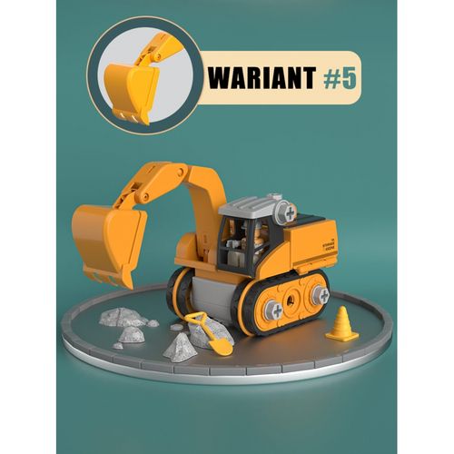 MEGA ZESTAW KLOCKÓW BUDOWLANYCH 5W1 na Arena.pl