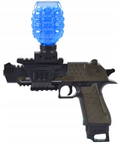 PISTOLET ELEKTRYCZNY AUTOMAT MASZYNOWY NA KULKI ŻEL GLOCK ZESTAW AKCESORIA na Arena.pl