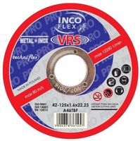 tarcza wypukła t27 125*1.0*22 a60tbf-vrs - t27 125*1vrs