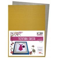 tektura falista b4 10ark złota/srebrna bambino hobby