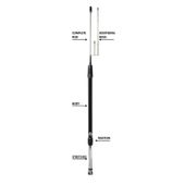 Wielopasmowa antena samochodowa KF+UKF D-Original DX HF Pro 1
