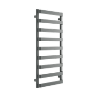 Meteor grzejnik łazienkowy 111x50 cm, szary metalik