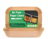 PAPIER DO PIECZENIA WKŁADKI DO FRYTKOWNICY X100 AIR FRYER 22CMx14CM BRĄZ