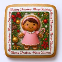 CIASTKO LUKROWANE MAMIK FAMILY MAMCIA ROZ.L KWADR RĘCZNIE ROBIONE